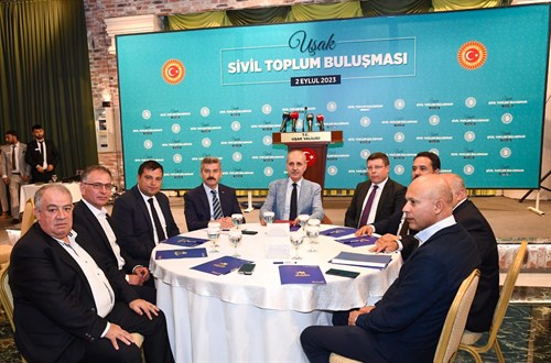 TBMM Başkanı Prof. Dr.Sayın Numan Kurtulmuş STK temsilcileri ve iş insanlarıyla bir araya geldi
