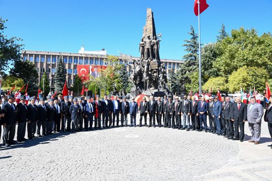 Gaziler Günü Düzenlenen Törenle Kutlandı